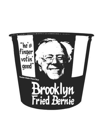 Bernie Sanders || Brooklyn Fried Bernie || Finger Voting Good || KFC Bucket Tee