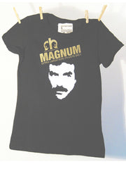 tom selleck, trojan 'magnum' pi t-shirt (fitted)