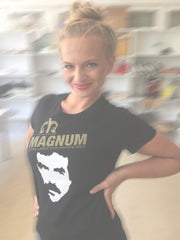 tom selleck, trojan 'magnum' pi t-shirt (fitted)