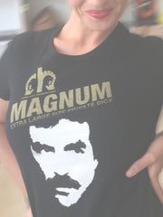 tom selleck, trojan 'magnum' pi t-shirt (fitted)