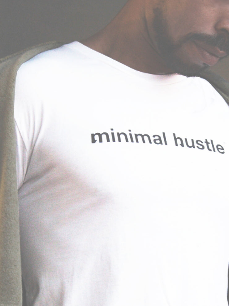 minimal hustle (wordmark) t-shirt