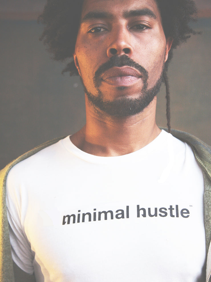 minimal hustle (wordmark) t-shirt