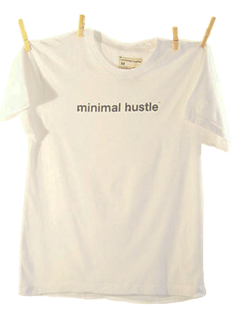 minimal hustle (wordmark) t-shirt