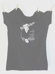 woody allen, bk wood t-shirt (fitted)